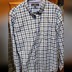 Men's Plaid Dress Shirt